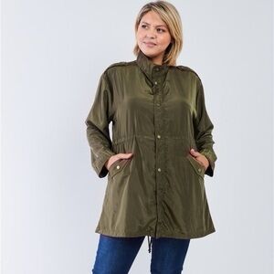 Rosio All Weather Olive Green Jacket